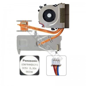 300-0001-1168, UDQFRHH06CF0 haszn&aacute;lt komplett hűt&eacute;s