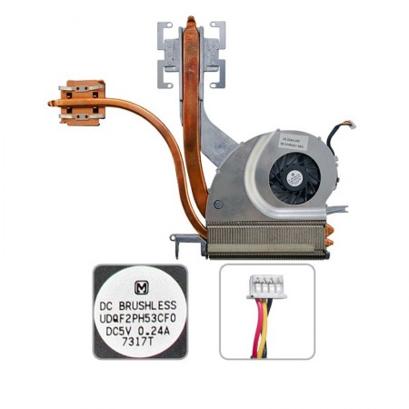 NBT-CPM610-H1, UDQF2PH53CF0 használt komplett hűtés