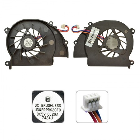 UDQFRPR62CF0 használt hűtés, ventilátor