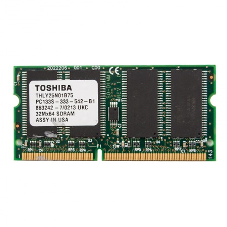 Toshiba 256 MB SD RAM 133 MHz notebook memória