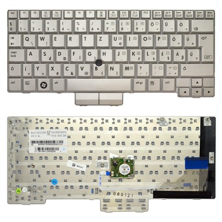 501493-211 gyári új, ezüst magyar laptop billentyűzet