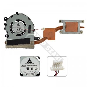 Samsung NP350U2B haszn&aacute;lt komplett hűt&eacute;s