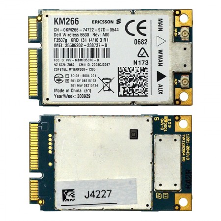 Dell Wireless 5530 használt WWAN HSPA 3G mini-PCI-E kártya