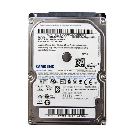 Samsung HN-M250MBB 250GB SATA 2,5
