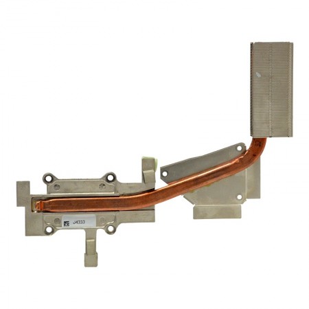 AT0920020C0 használt CPU + GPU heatsink, hőelvezető cső