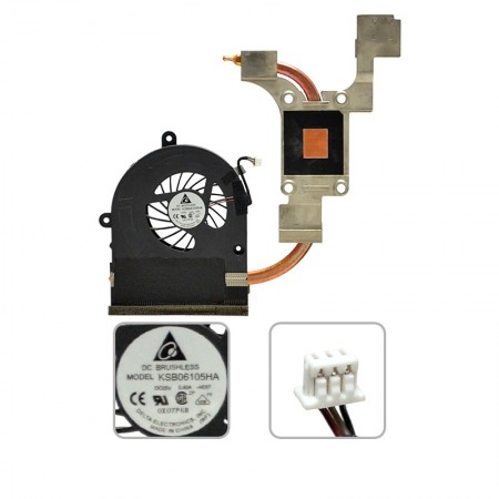 AT0G30010U0, KSB06105HA használt komplett hűtés