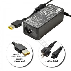 Lenovo 20V 2.25A (45W) gy&aacute;ri &uacute;j t&ouml;ltő