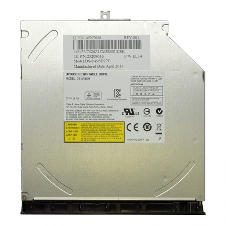 DS-8A9SH használt SATA laptop DVD-író