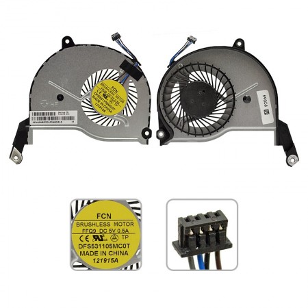 732068-001 gyári új hűtés, ventilátor