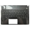 90R-N4O1K1E80U gyári új fekete magyar laptop billentyűzet﻿ + fekete felső fedél
