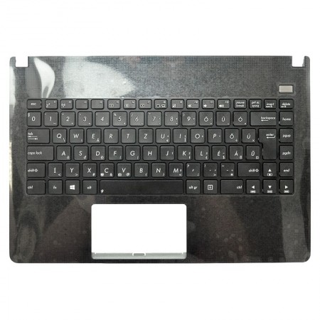 90R-N4O1K1E80U gyári új fekete magyar laptop billentyűzet﻿ + fekete felső fedél