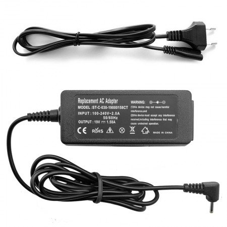 Asus 19V 1.58A (30W) utángyártott használt netbook töltő