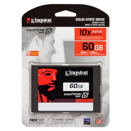 Kingston 60GB 2,5" SATA3 SSD (SV300S37A/60G) – 1. kép