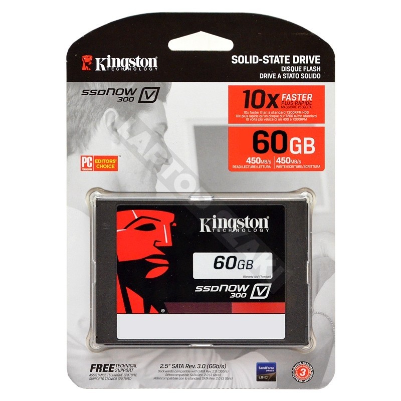Kingston 60GB 2,5" SATA3 SSD (SV300S37A/60G)