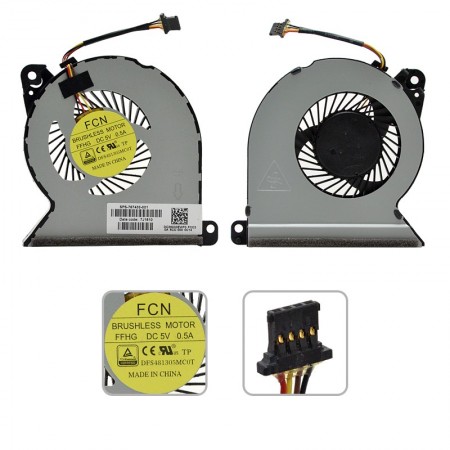 767433-001 gyári új hűtés, ventilátor