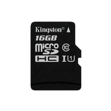 Kingston 16GB microSDHC memóriakártya, Class 10