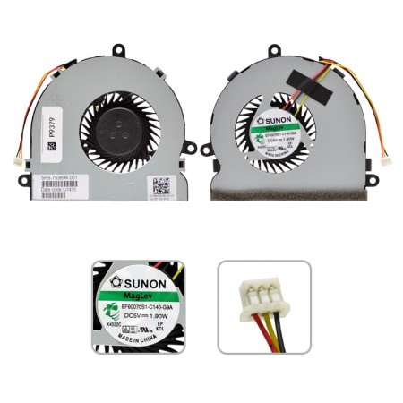 753894-001 gyári új hűtés, ventilátor