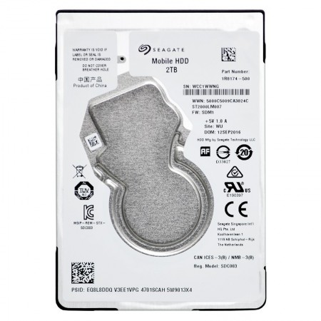 Seagate ST2000LM007 2TB SATA 2,5