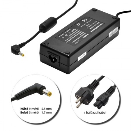 Acer 19V 6.32A (120W) töltő