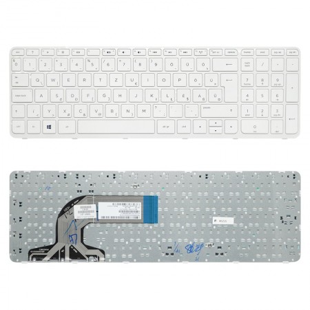 720597-211 gyári új, fehér magyar laptop billentyűzet