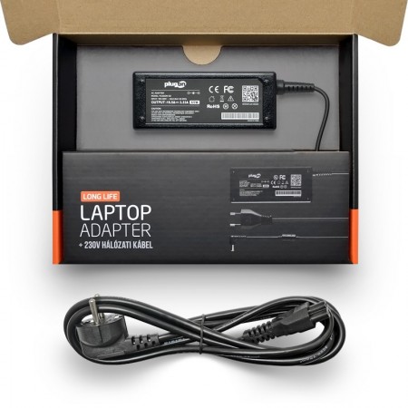 HP 19.5V 3.33A (65W) sleekbook/ultrabook töltő 