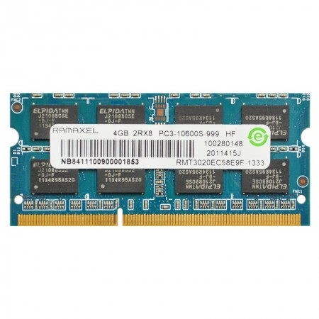 Ramaxel 4GB DDR3 1333MHz használt notebook memória