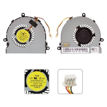 074X7K, DFS470805CL05 használt hűtés, ventilátor