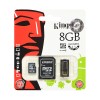 Kingston 8 GB microSDHC memóriakártya, Class 4
