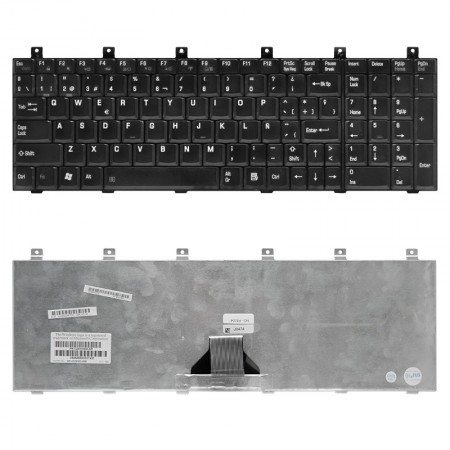 MP-03233E0-698, PK13ZKK0900-SP használt spanyol laptop billentyűzet