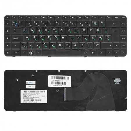 595199-211 használt  fekete, magyarított laptop billentyűzet