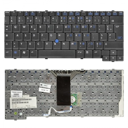 364661-051 használt francia laptop billentyűzet