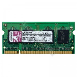 Kingston 256MB DDR2 533Mhz használt notebook memória