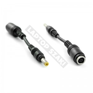 HP center-pin - yellow töltő csatlakozó átalakító