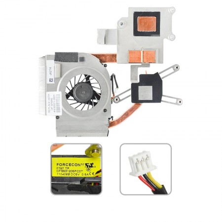 493001-001 használt komplett hűtés