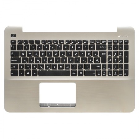 90NB0621-R31HU0 gyári új magyar fekete laptop billentyűzet + pezsgő színű felső fedél