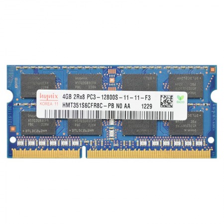 Hynix 4GB DDR3 1600MHz használt notebook memória (HMT351S6CFR8C-PB)