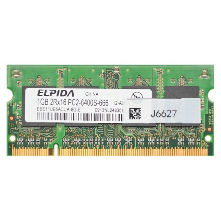 Elpida 1GB DDR2 800MHz használt notebook memória