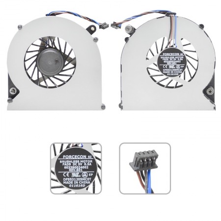 641839-001 gyári új hűtés, ventilátor