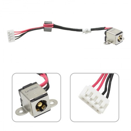 90001126 gyári új DC-tápcsatlakozó + kábel