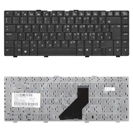 441427-211 gyári új magyar fekete laptop billentyűzet