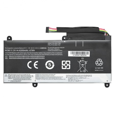 45N1757 11.3V 3600mAh 41Wh akkumulátor