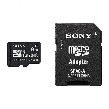 Sony 8GB microSDHC memóriakártya, Class10