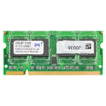 PQI 512MB DDR2 667Mhz használt laptop memória