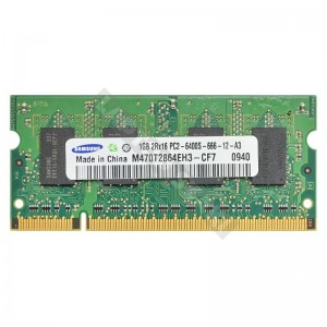 Samsung 1GB DDR2 800MHz használt notebook memória