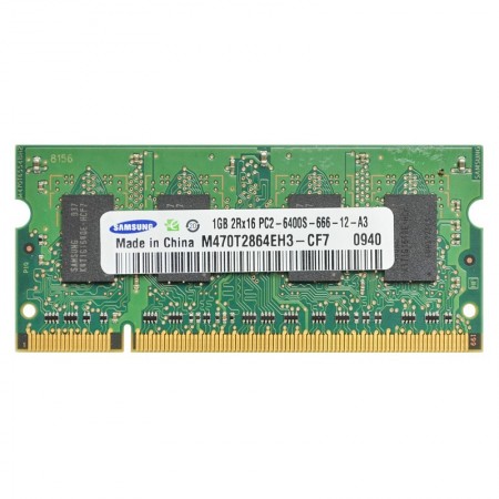 Samsung 1GB DDR2 800MHz használt notebook memória