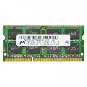 Micron 2GB DDR3 1333MHz használt notebook memória