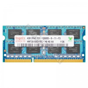 Hynix 4GB DDR3 1333MHz használt notebook memória