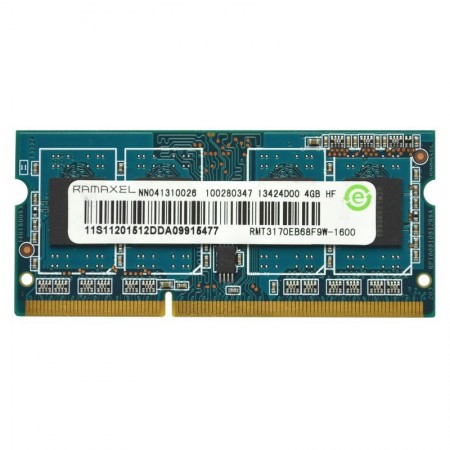 Ramaxel 4GB DDR3L 1600MHz 1.35V notebook memória