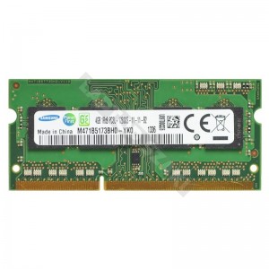 Samsung 4GB DDR3L 1.35V 1600MHz használt notebook memória