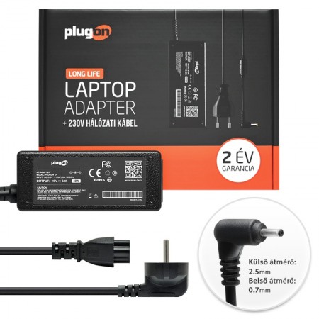 Asus 19V 2.1A (40W) töltő